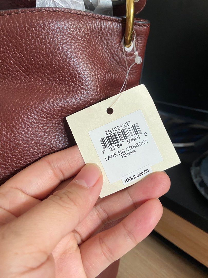 Fossil leather crossbody bag Carousell