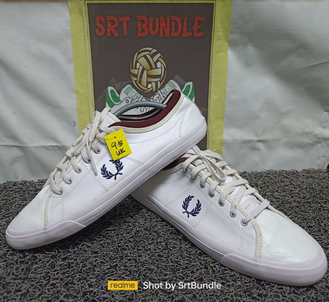 Fred perry kendrick tipped on sale cuff leather