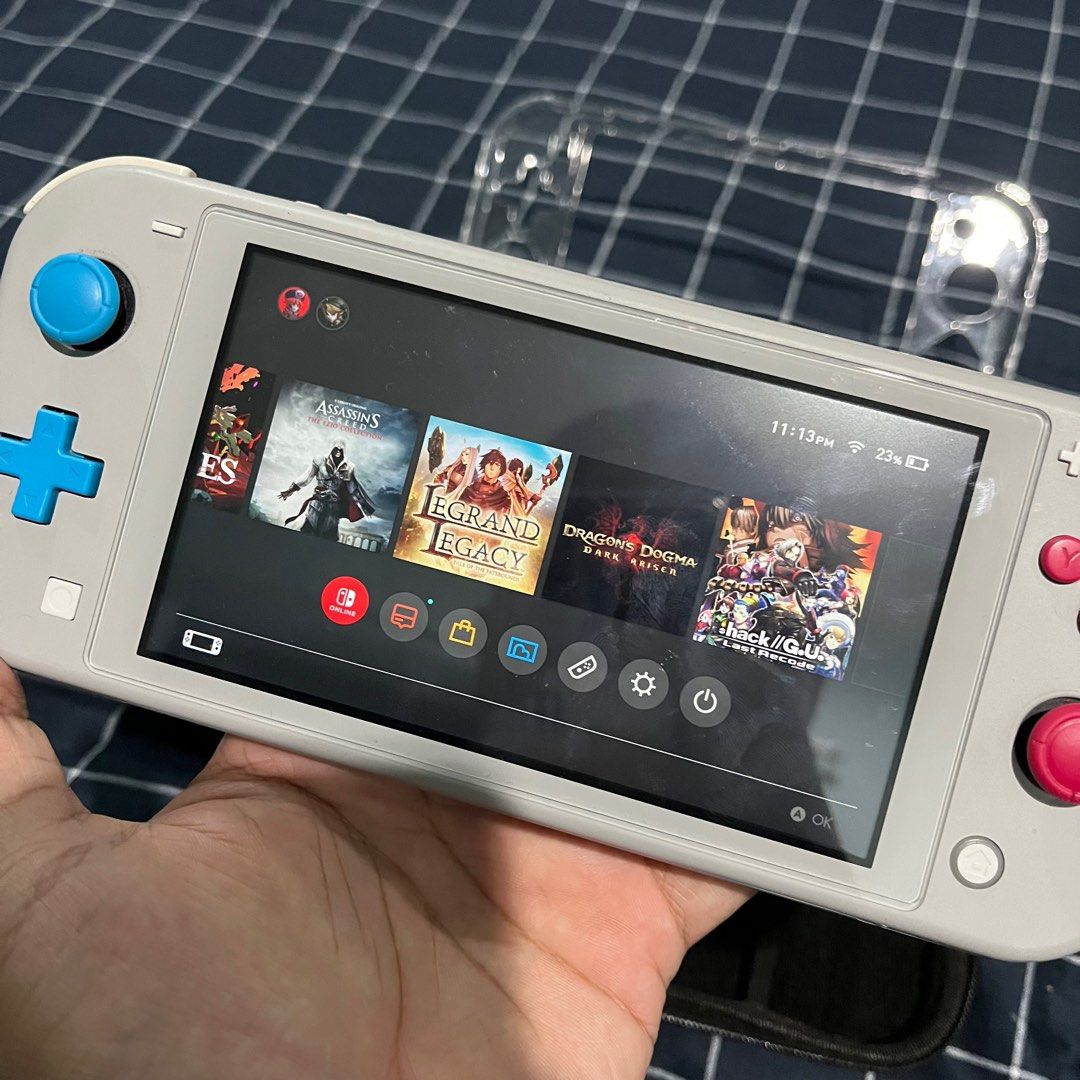 Free 17 Digital Games Nintendo Switch Lite Pokemon Edition with Free 17 Digital Games lList is below