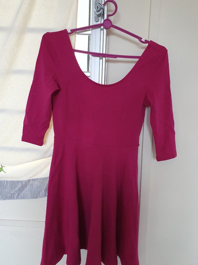 Fuchsia party dress store