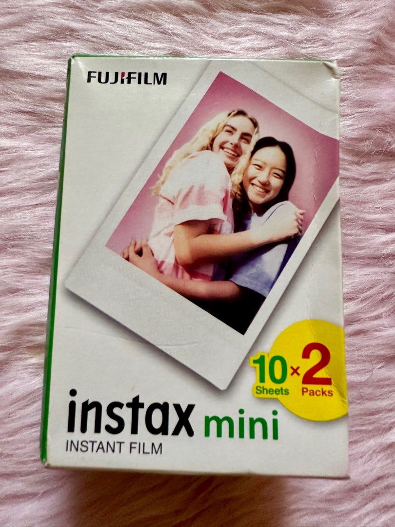 Fujifilm Instax Mini Instant Film White Border (10 sheets x 2 ...