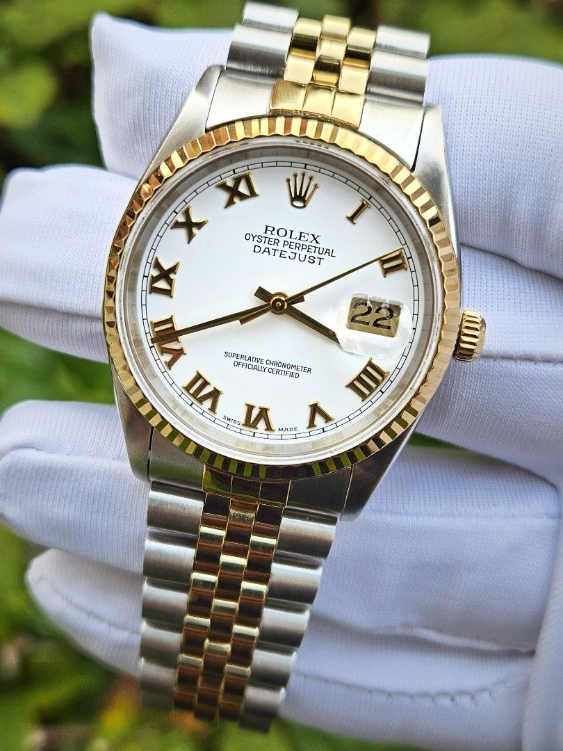 Rolex datejust on sale 36 ref 16233