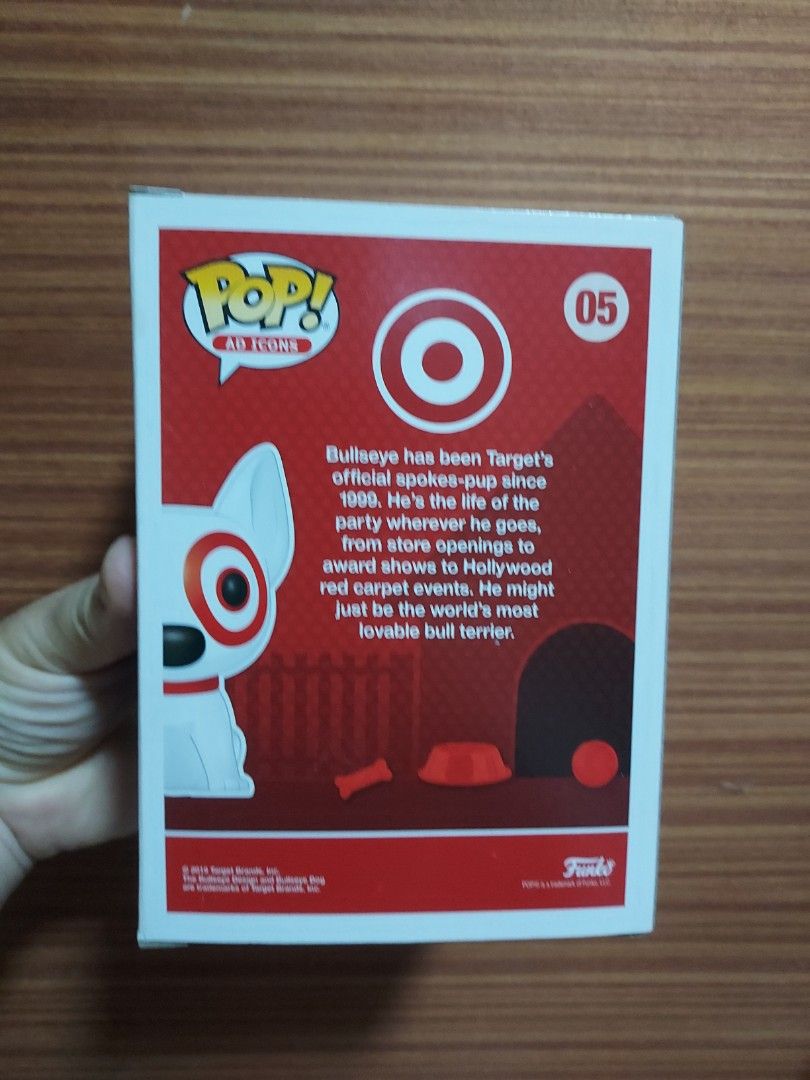 Funko Target Bullseye Flocked Hobbies Toys Toys Games on