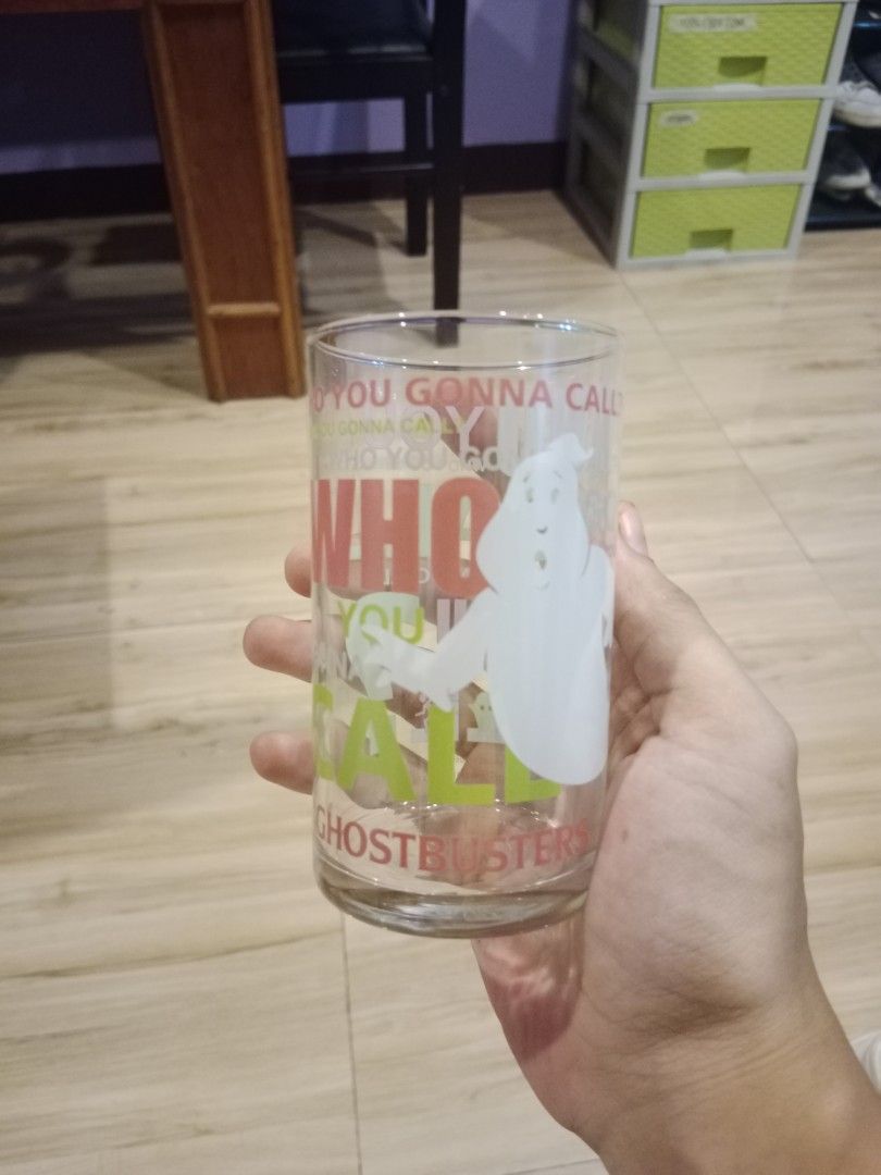 Ghostbuster glass with box (Category: Vintage Collectibles) located in Manila. Submitted by dylananddelisseonlineshop (Listing ID 1270777300, Image 2). Description: UK and Japan preloved toys :) plz manage your expectation :).
