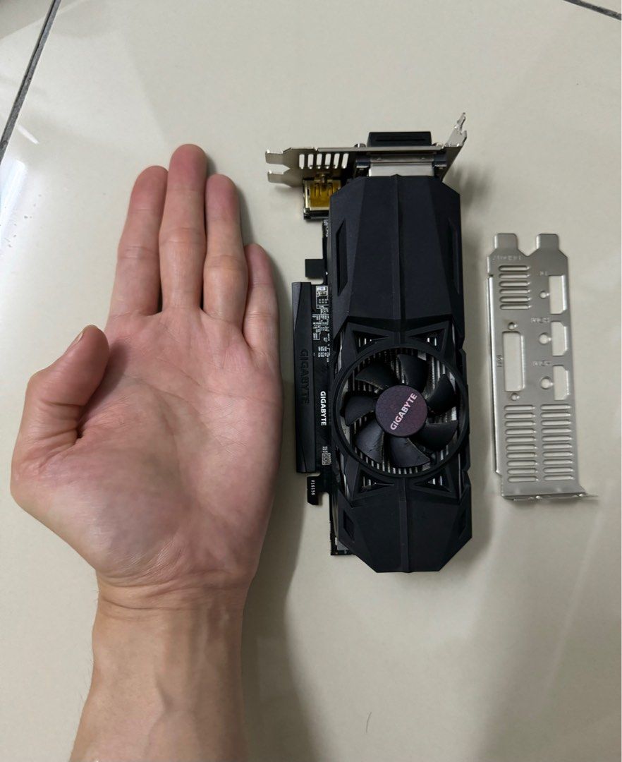 Gigabyte GTX 1050 Ti OC Graphic Card GPU Computers Tech Parts