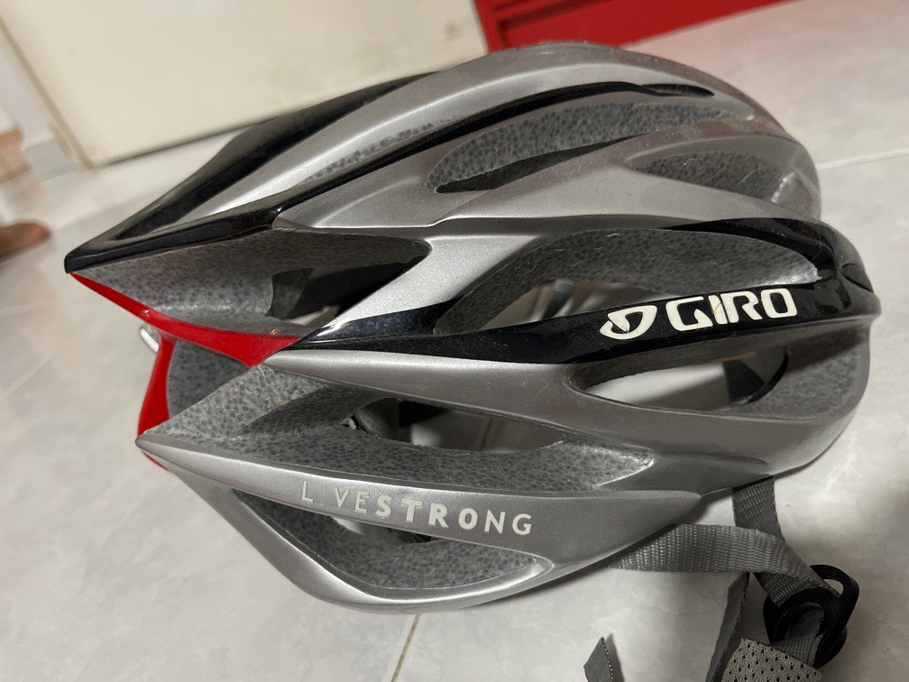 Giro Livestrong Helmet Sports Equipment Bicycles Parts Parts