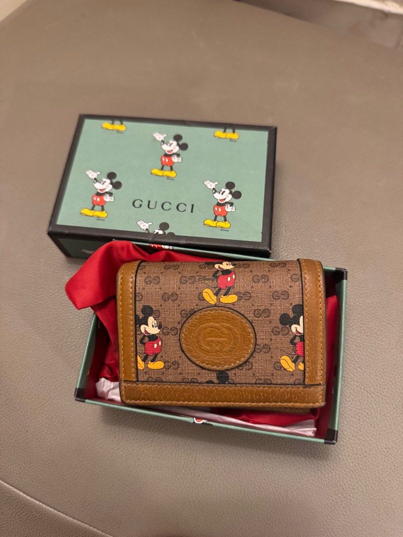Gucci disney wallet