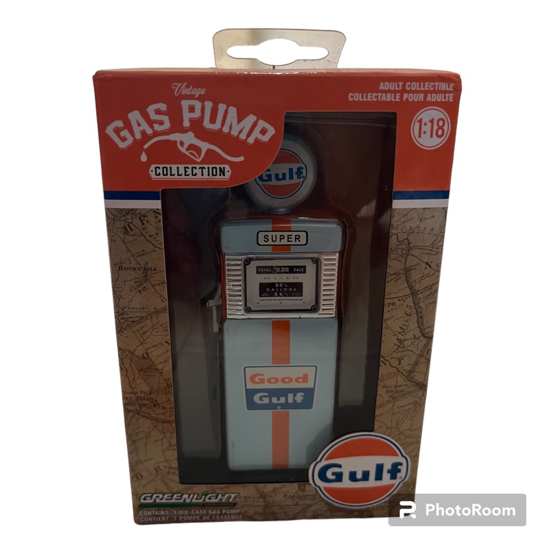GULF DIE CAST GAS PUMP, Hobbies & Toys, Toys & Games on Carousell