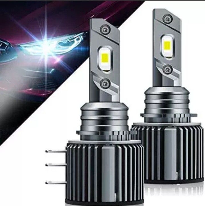 H15 LED Headlights bulbs for Cars - All in One technology. Free Shipping.