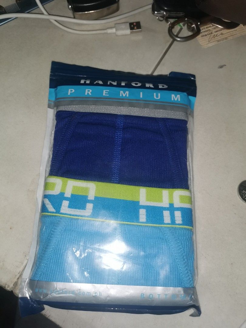 Hanford brief underwear for men 1 pair (Category: Underwear) located in Manila. Submitted by sonderman (Listing ID 1270655151, Image 1). Description: Hanford underwear for men 1 pair Brand new Size: small Selling only for 150 per pair Regular price is 198 per pair I have 3 pairs Negotiable.