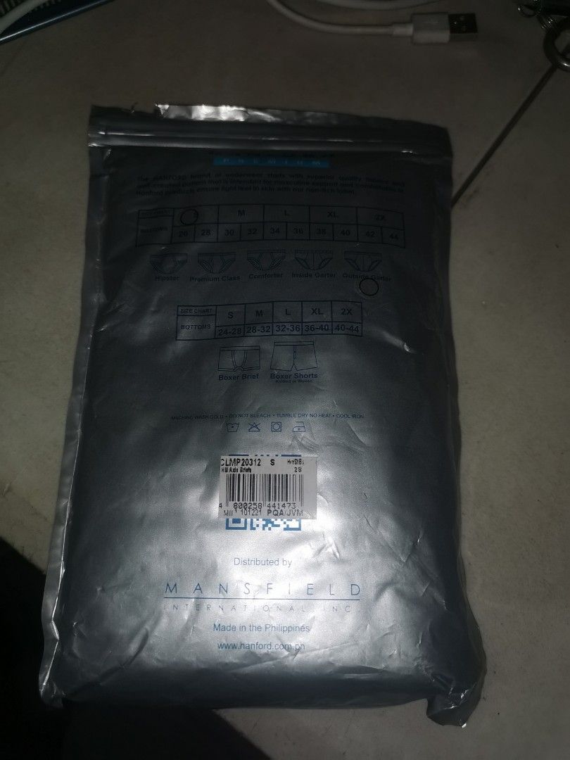 Hanford brief underwear for men 1 pair (Category: Underwear) located in Manila. Submitted by sonderman (Listing ID 1270655151, Image 2). Description: Hanford underwear for men 1 pair Brand new Size: small Selling only for 150 per pair Regular price is 198 per pair I have 3 pairs Negotiable.