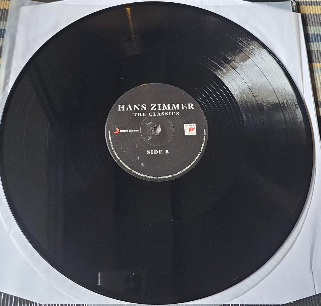 Hans Zimmer ORIGINAL SOUNDTRACK MAN OF STEEL 2LP Limited SILVER BLACK Vinyl