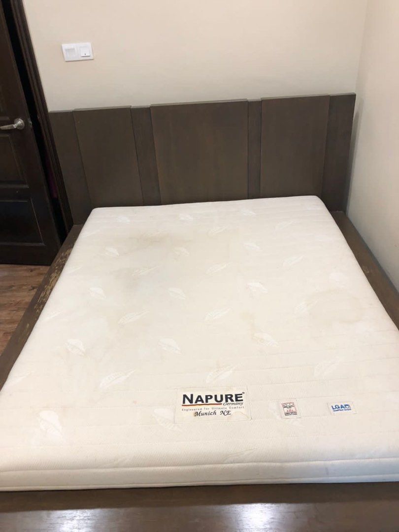 Harvey Norman Bed Frame & Tilam Latex, Furniture & Home Living