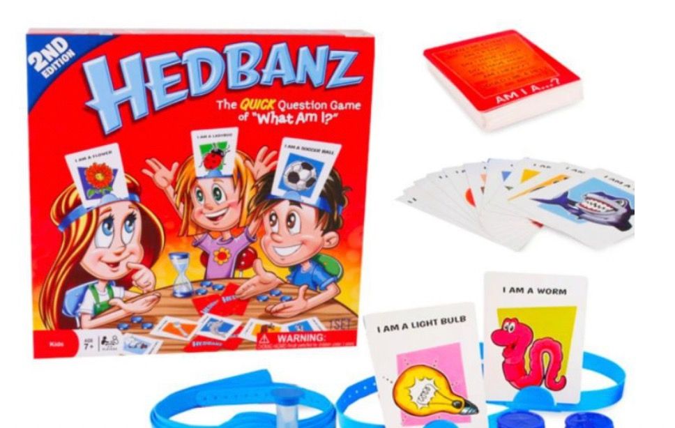 Hedbanz The Quick Question Game of What Am I Family Party Board Game Toys for Boys Girls Kids Hobbies Toys Toys Games on Carousell