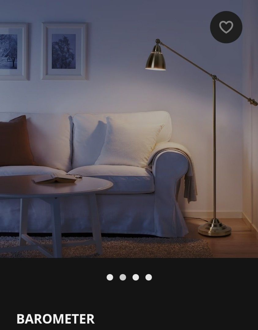 Ikea barometer sales floor lamp