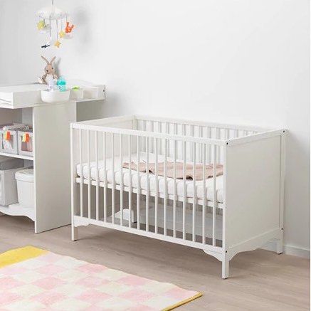 Ikea cot and mattress store