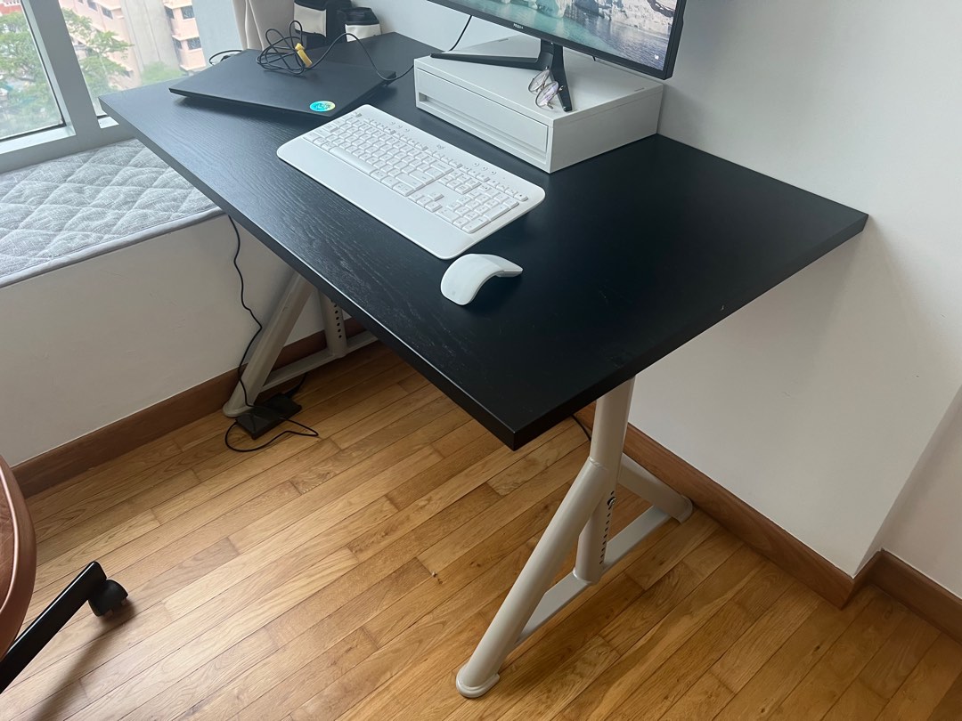 IKEA idasen desk height adjustable, Furniture & Home Living, Furniture, Tables & Sets on Carousell