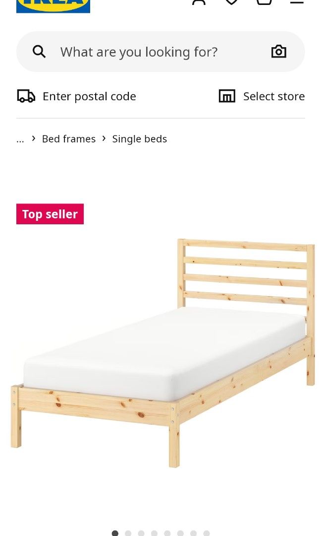 Tarva twin deals bed