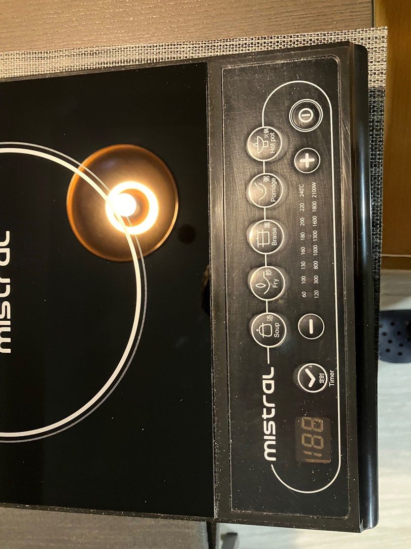 Induction Cooker Mistral Mic2008, TV & Home Appliances, Kitchen