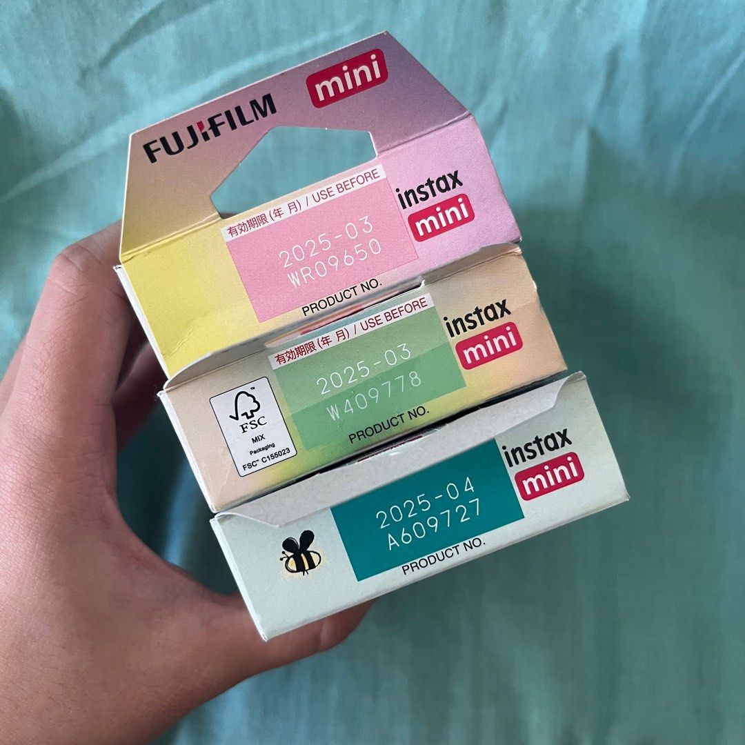 INSTOCK] fujifilm mini instax polaroid films refill, Photography,  Photography Accessories, Other Photography Accessories on Carousell