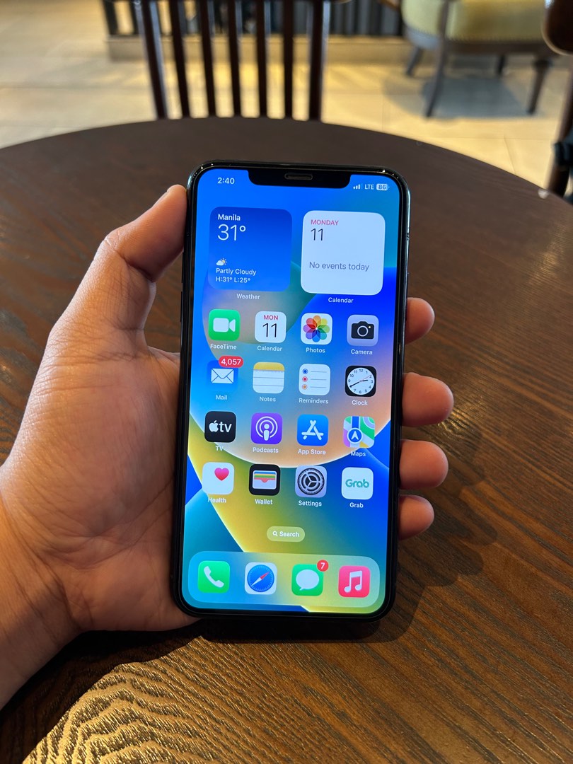 Iphone 11 Pro Max 64Gb Midnight Green Factory Unlocked, Mobile Phones ...