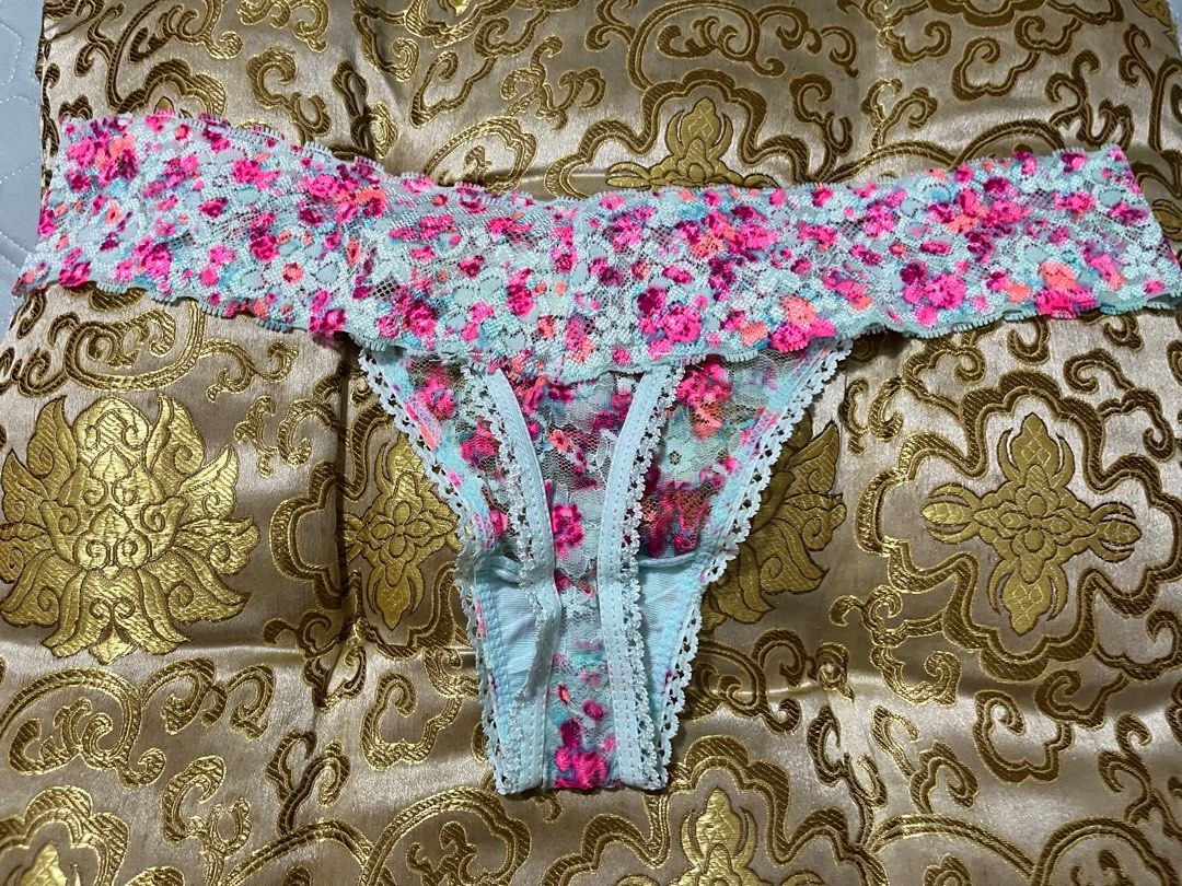 Jessica Simpson lace thong size L underwear T back, 女裝, 內衣和休閒服- Carousell