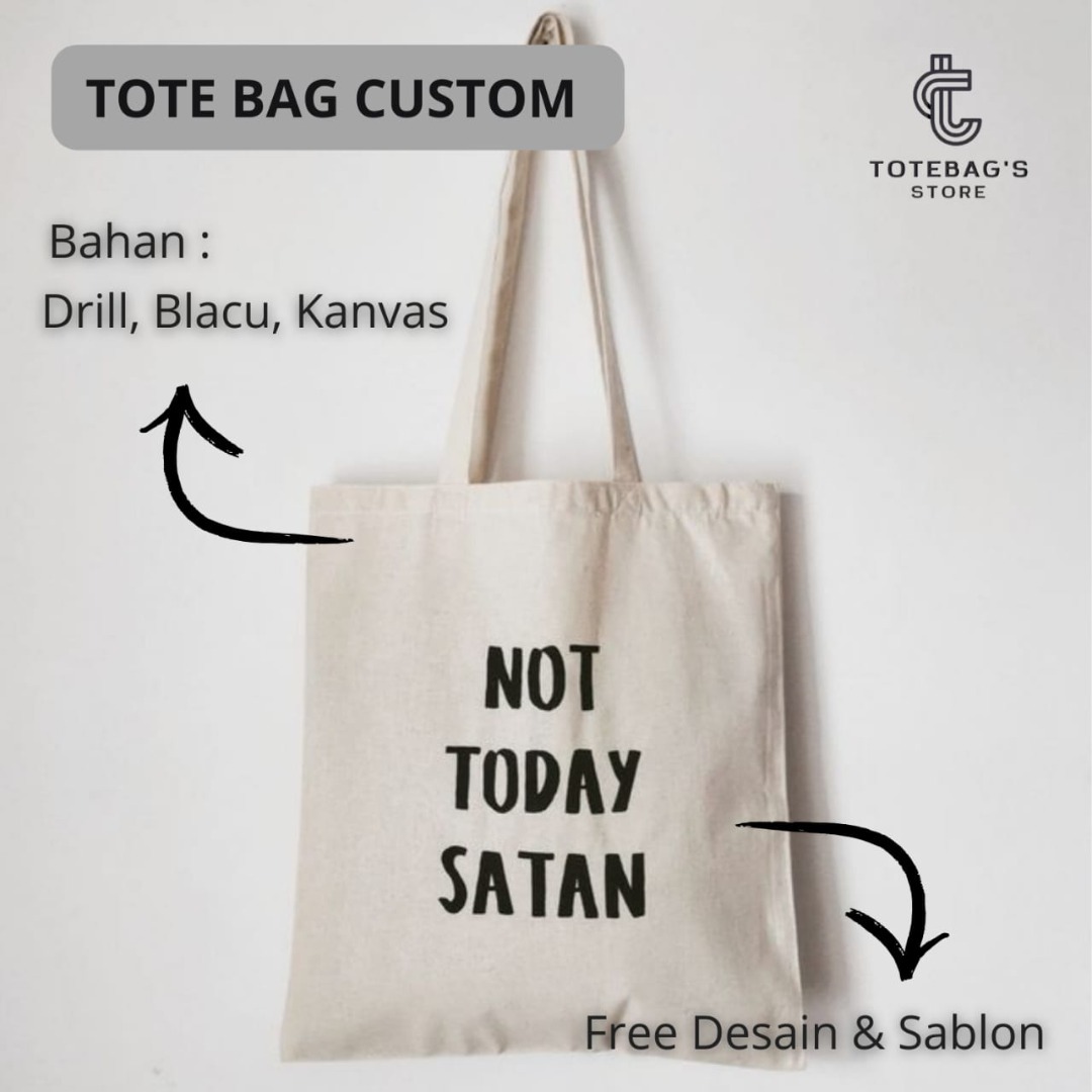 Harga tote bag best sale custom