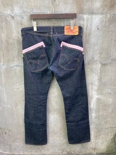 Junya Watanabe X Levi’s AW2009 Gingham Lined Denim Jeans