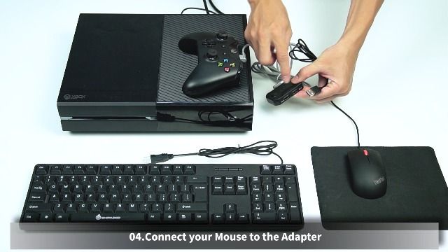 How to connect keyboard mouse and headset to xbox one on sale