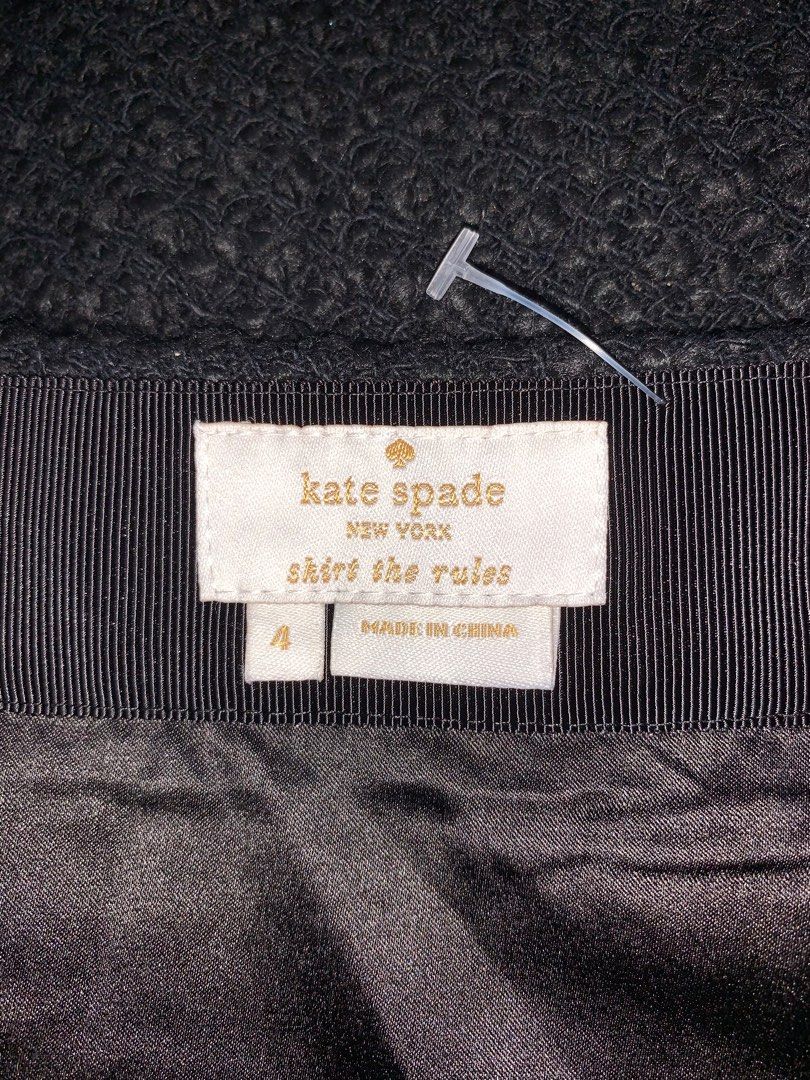 Kate Spade Skirt (Category: Luxury Apparel) located in Binan City. Submitted by hybrid_archival_theory (Listing ID 1270655230, Image 3). Description: WTS!!!🔥🔥🔥🔥🔥🔥🔥🔥🔥🔥 Kate Spade New York Skirt Womens Size 4 On tag Waistline - 28 Inches Length - 21 inches In Excellent Condition ➡️Looks Faded Due to camera Flash But in Excellent Condition and Good Color Rate 📩📩📩📩 DM me Grab it now!!! Thanks!!!!.