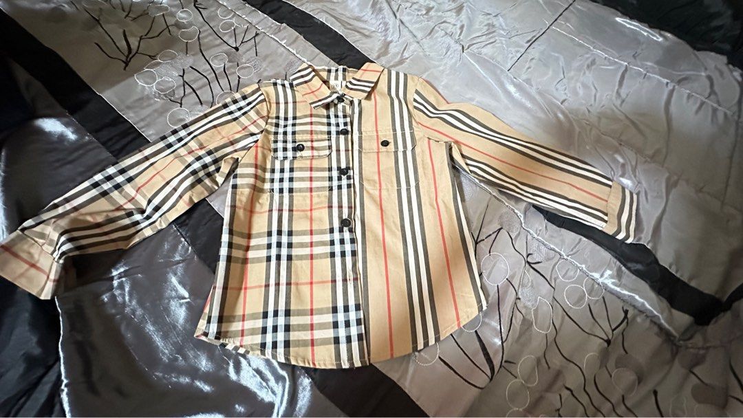 Burberry inspired shirt hot sale