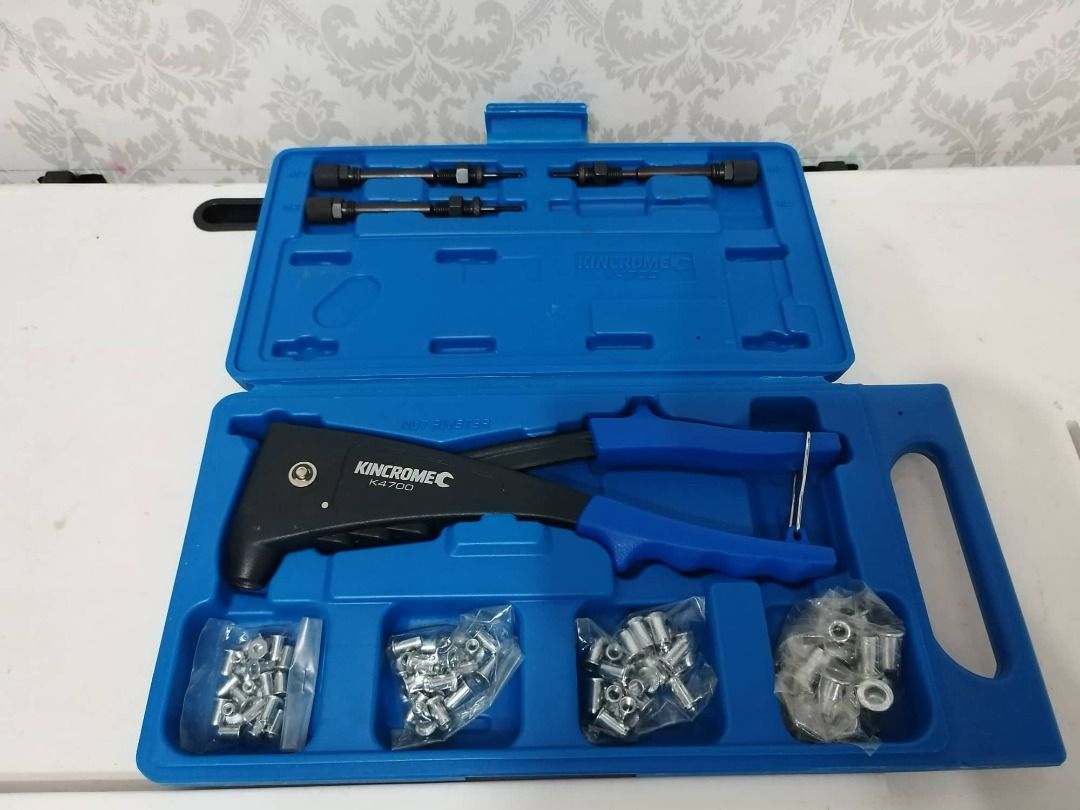 KINCROME Rivet Nut Gun Kit, Furniture & Home Living, Outdoor Furniture
