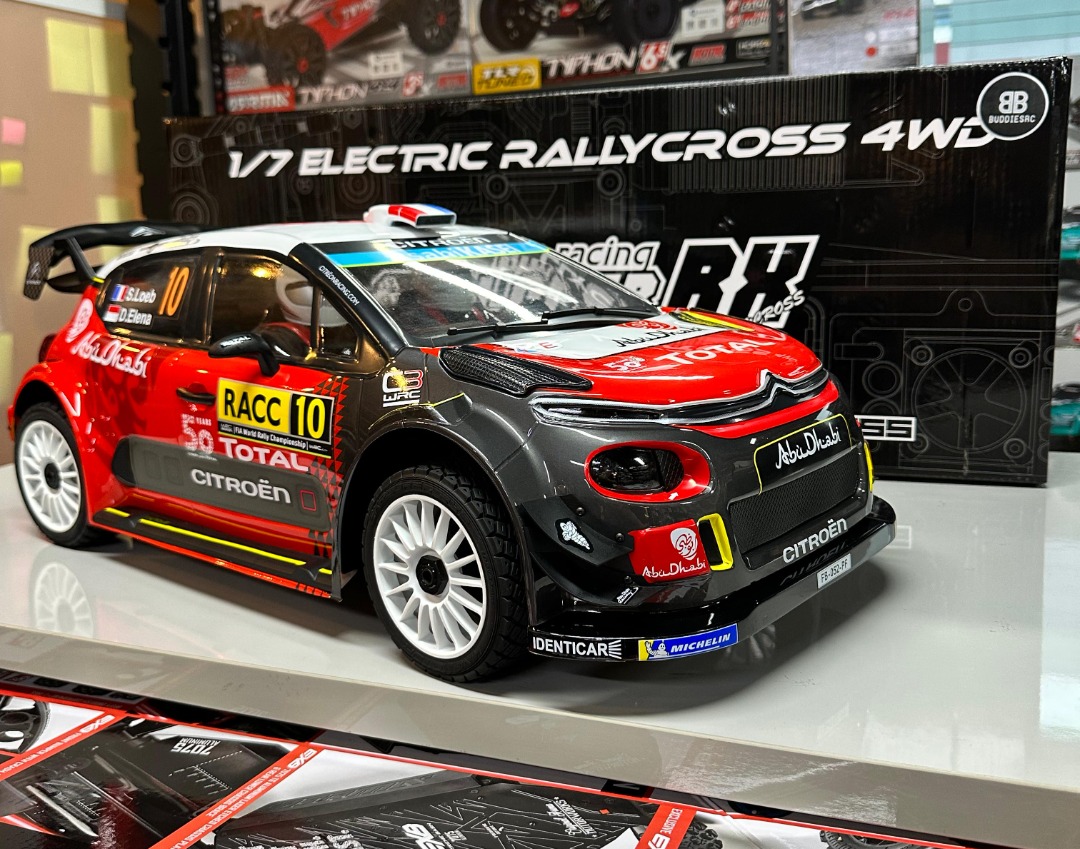 READY STOCK KM KINGMOTOR 1 7 CITROEN C3 RALLY CAR RTR 2 4S W