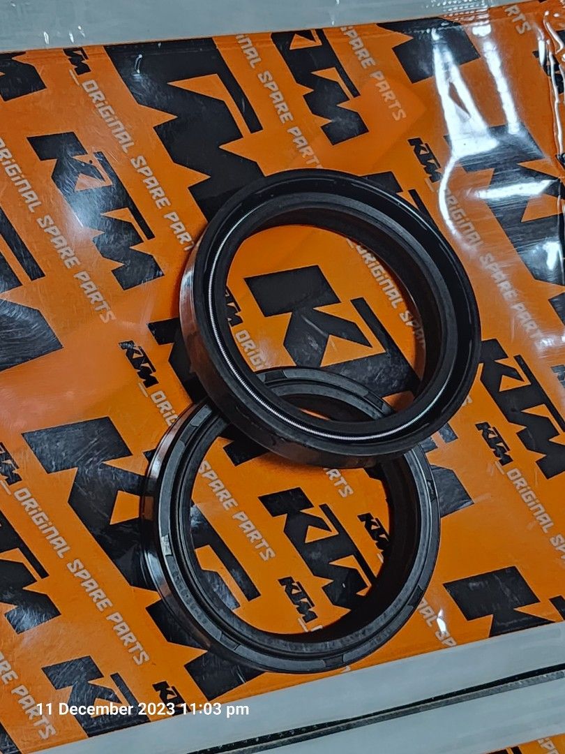 Ktm Duke Fork Oil Seal, Motorcycles, Motorcycle Accessories on Carousell