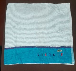 Lacoste Croc Solid 16 x 30 Cotton Hand Towel - Orangeade