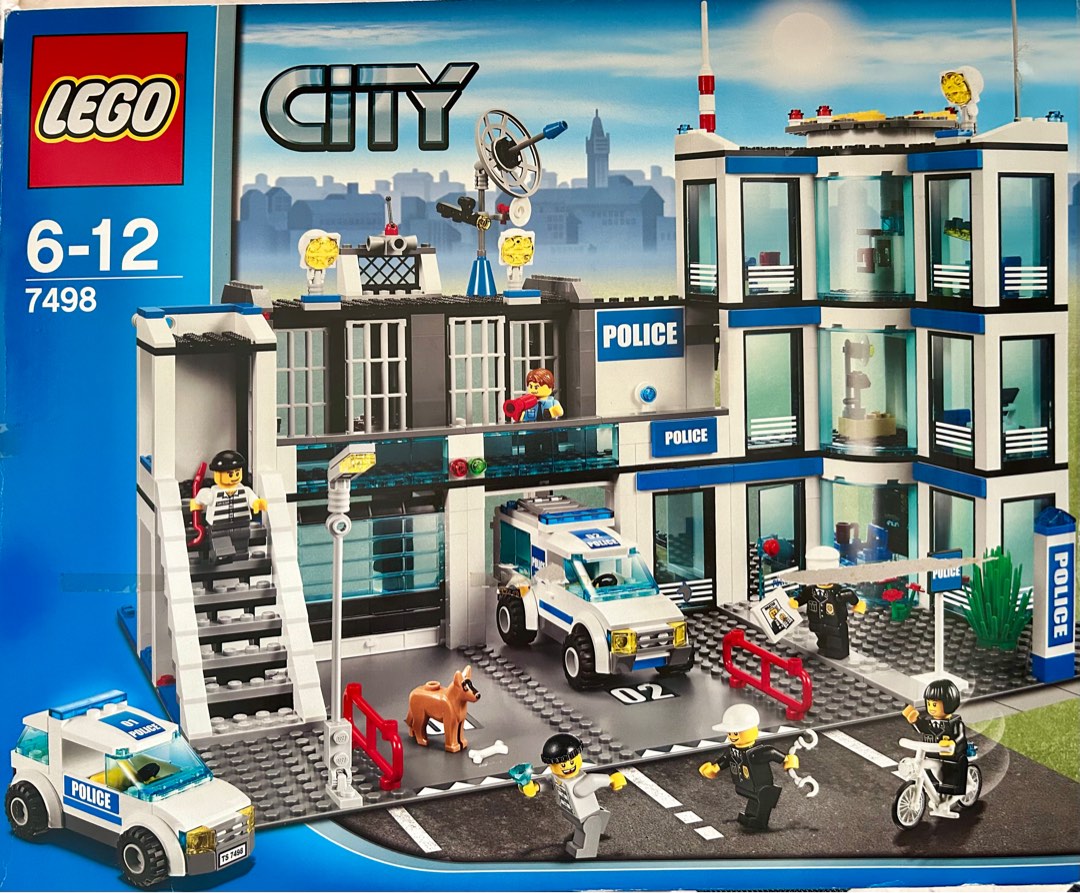 Lego city police online station sets