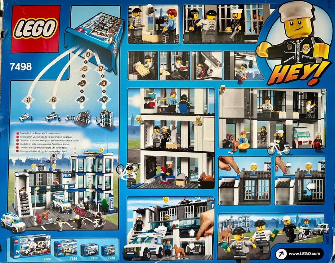 Lego City 7498 Police Car Station Set Limited Edition Collector’s Item ...