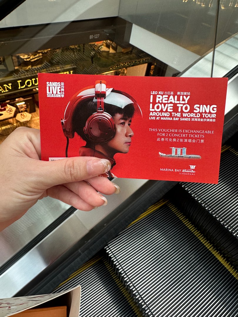 Leo Ku Concert (19/20 Jan 2024), Tickets & Vouchers, Event Tickets on