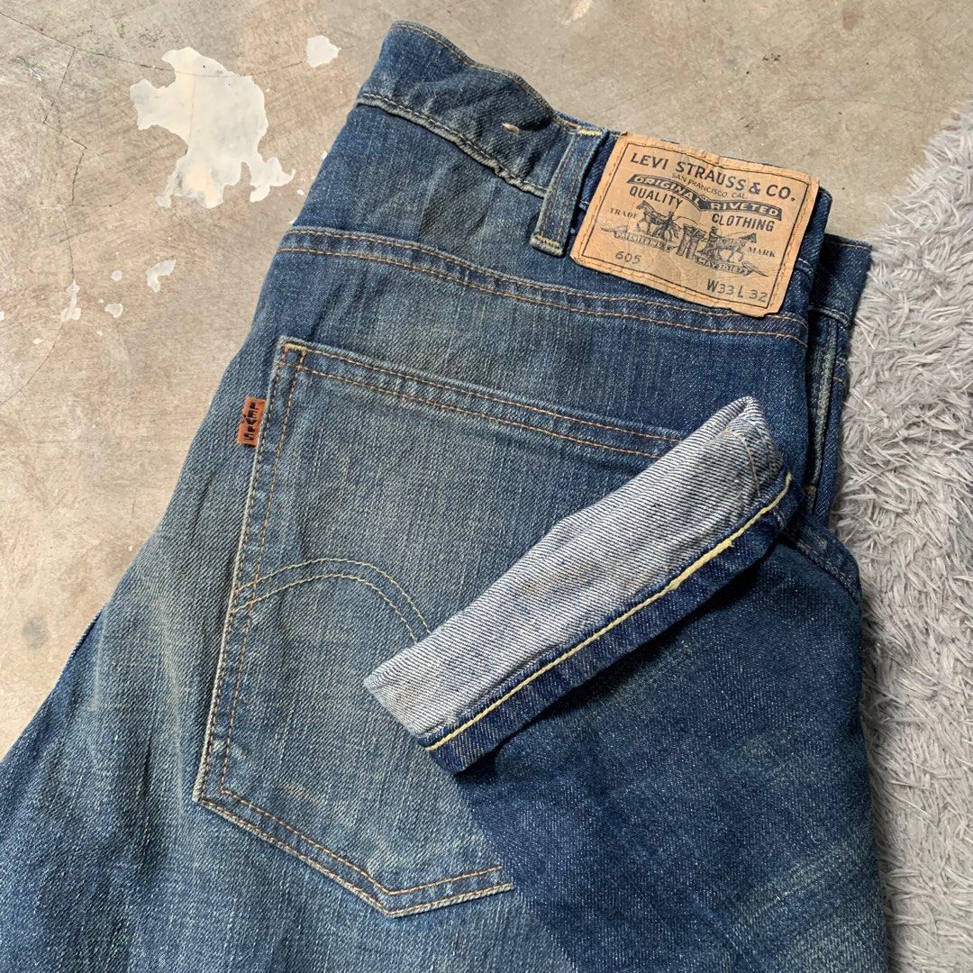 Levi's 605 orange deals tab