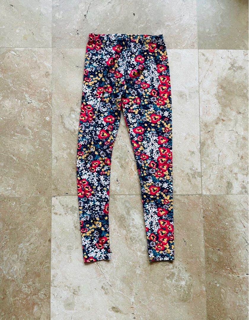 Lildy Leggings, Floral Print, Women's Fashion, Bottoms, Other