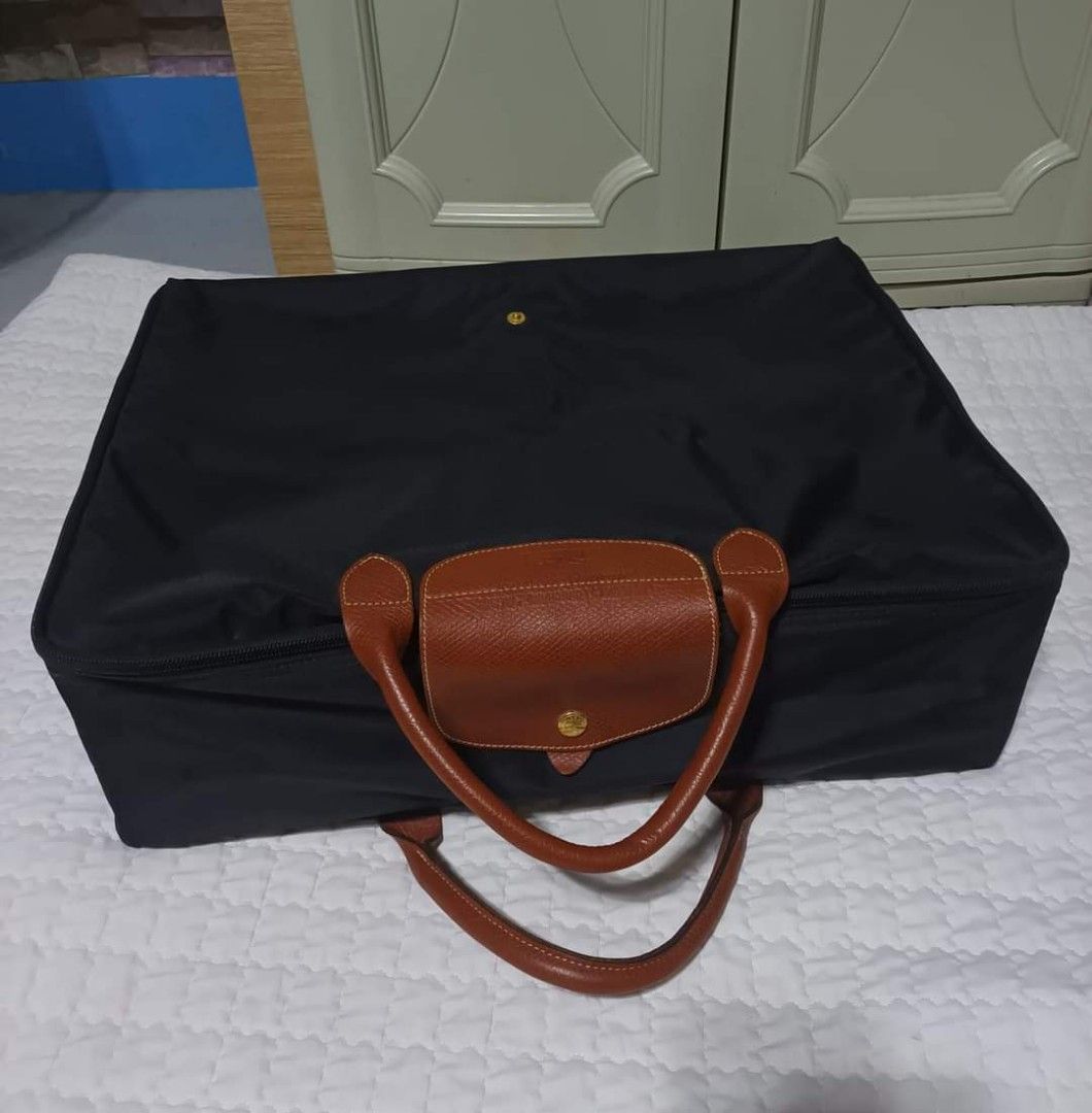 Longchamp Le Pliage Valise Travel Bag, Luxury, Bags & Wallets on Carousell