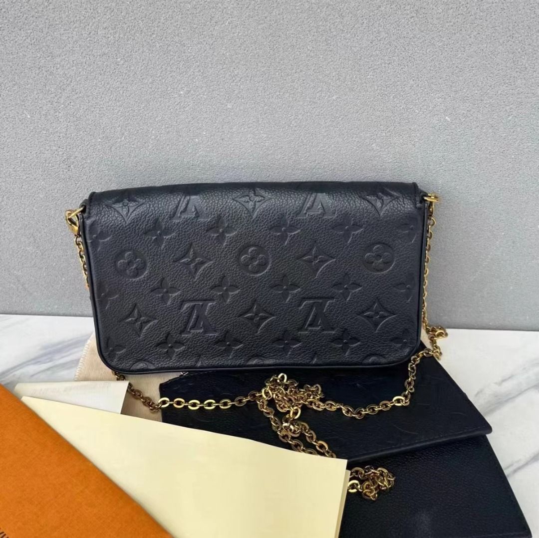 Louis vuitton pochette felicie noir outlet