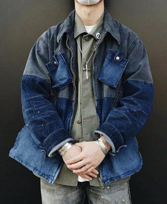 Madness cargo shop pocket denim jacket