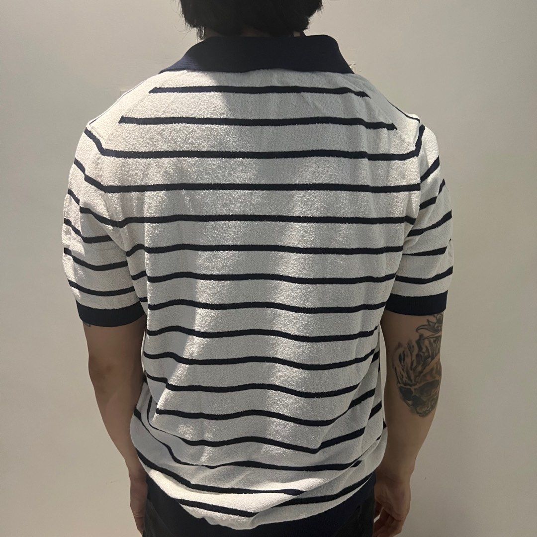 MANGO (Category: Tshirts & Polo Shirts ) located in San Juan City. Submitted by kittynna (Listing ID 1270641221, Image 3). Description: BNEW WITH TAGS MEDIUM Shoulders 17.5inch Chest 21.5 inches Length 27 inches Sleeves width 6.5 Sleeves length 10 inches.