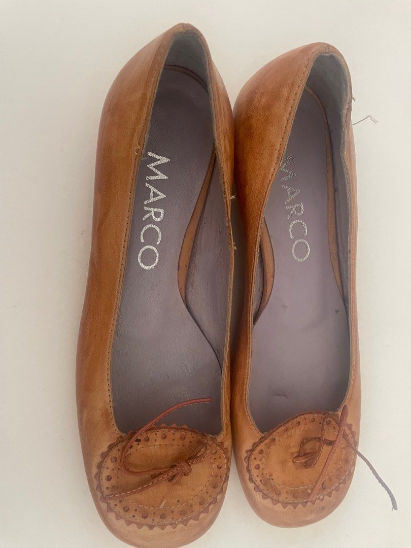 Tan designer shoes store