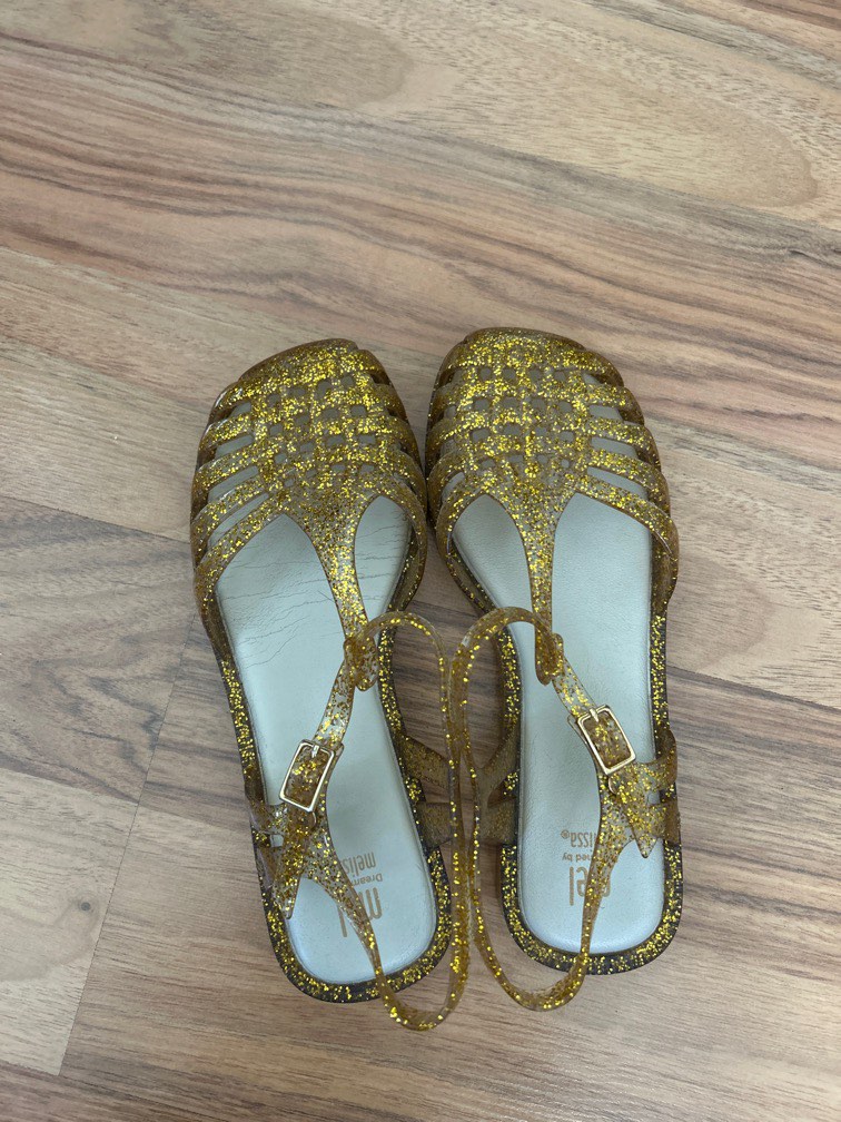Melissa Gold Sandals
