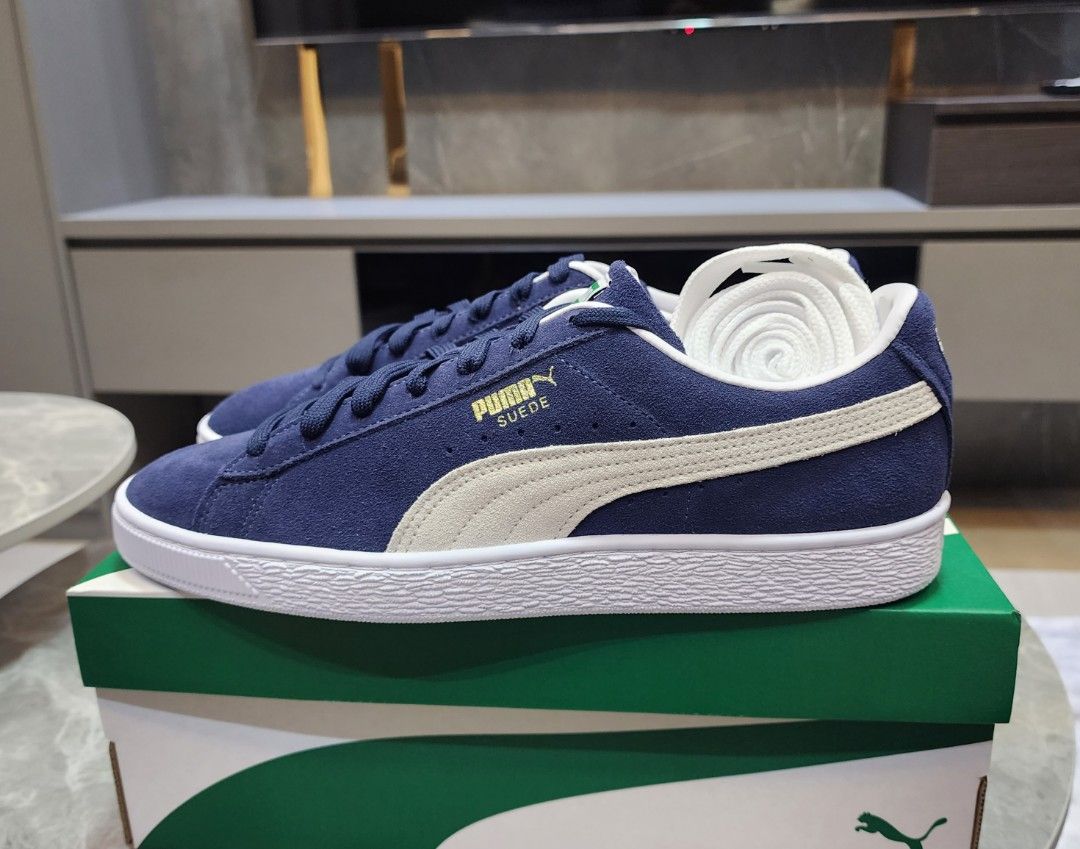 Puma suede classic mens new arrivals blue
