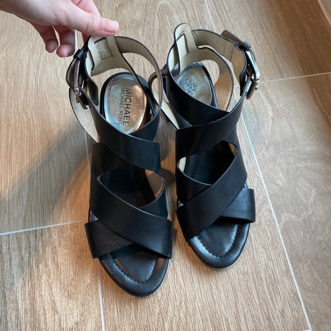 Michael kors discount clear heels