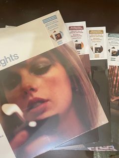 Taylor Swift Complete SIGNED Midnights Collection and Vinyl Clock Bundle + Free Official Merch