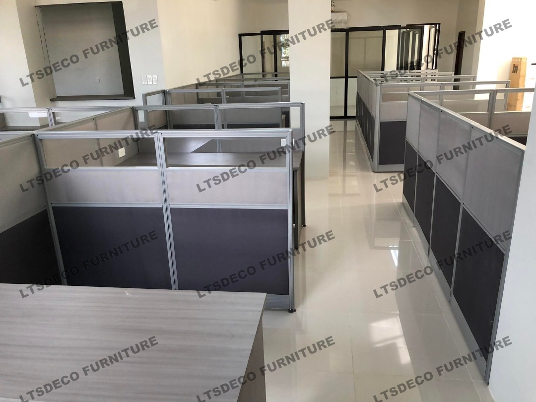 MODULAR PARTITION OFFICE FURNITURE AND PARTITION, Furniture & Home ...